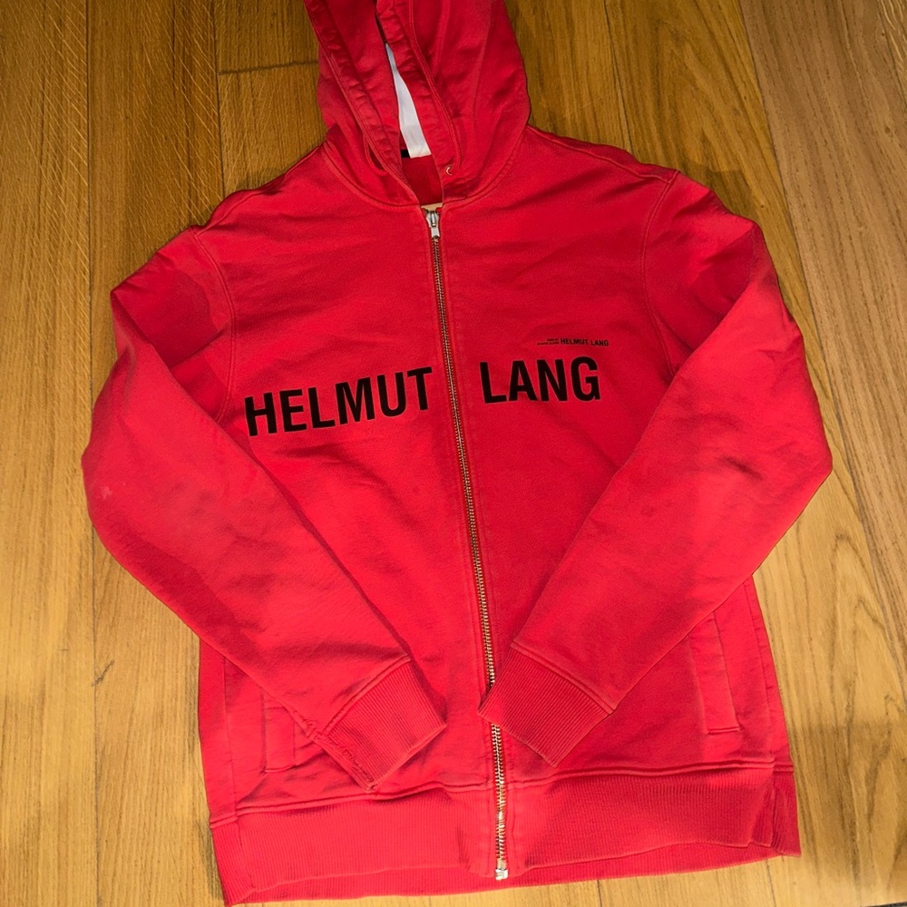 Helmet lang sweater